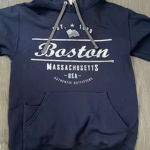 Boston Blue Hoodie